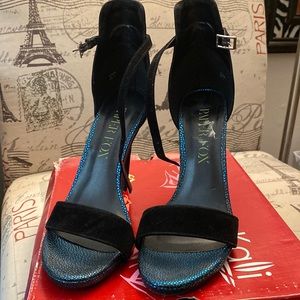 Ladies ankle strap heels